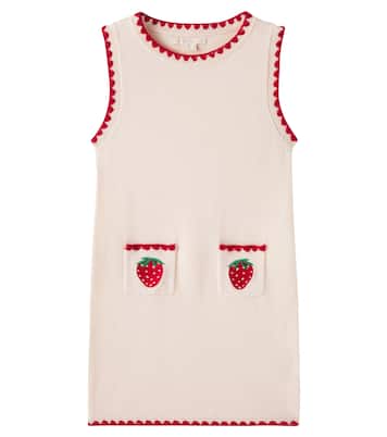 Abito Collette in lana con ricamo | Konges Sløjd