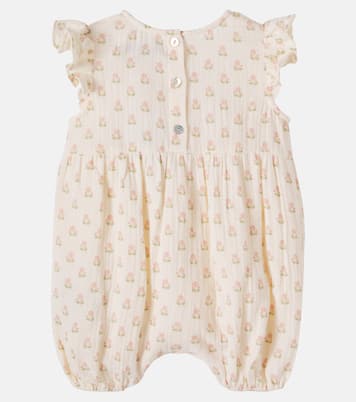Baby Playsuit Coco Frill aus Baumwolle | Konges Sløjd