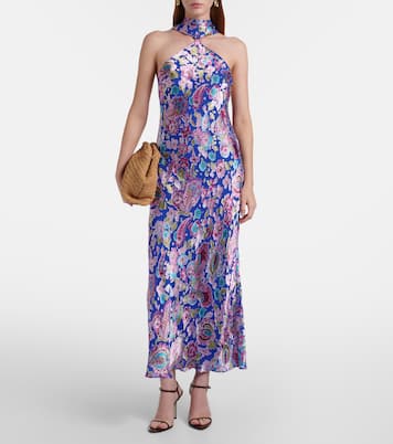 Hayley floral maxi dress | Rixo
