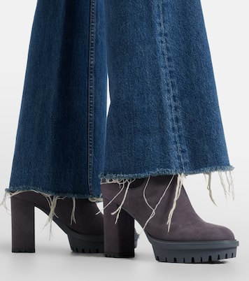 Barry绒面革切尔西靴 | Gianvito Rossi