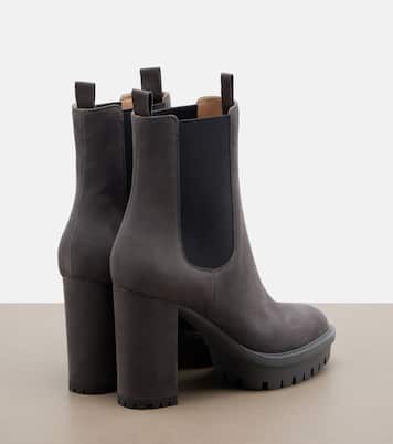 Barry绒面革切尔西靴 | Gianvito Rossi