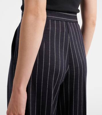 Plissierte Hose mit weitem Bein | Max Mara