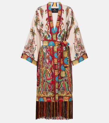 Paisley silk kaftan | Etro