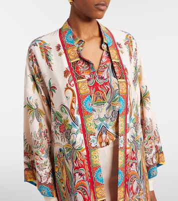 Paisley silk kaftan | Etro