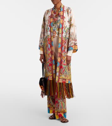 Paisley silk kaftan | Etro