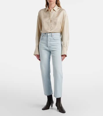 '90s Crop straight jeans | Agolde