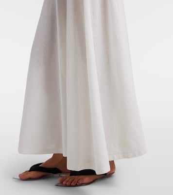 Maxikleid aus Baumwoll-Crêpe | Alaïa