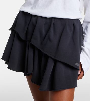 Cotton-blend miniskirt | Acne Studios