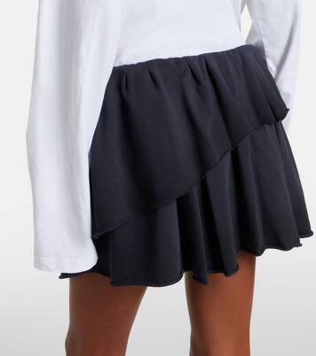 Cotton-blend miniskirt | Acne Studios