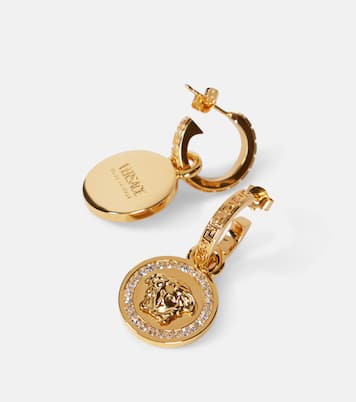 Ohrringe Greca and Medusa mit Kristallen | Versace