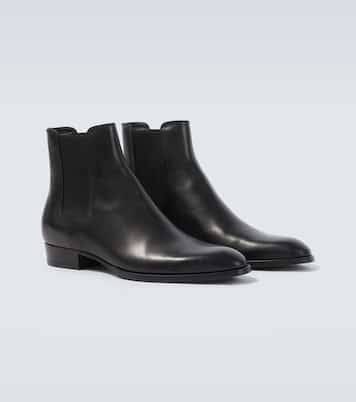 Chelsea Boots Wyatt aus Leder | Saint Laurent