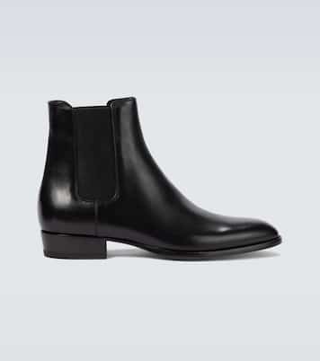 Chelsea Boots Wyatt aus Leder | Saint Laurent