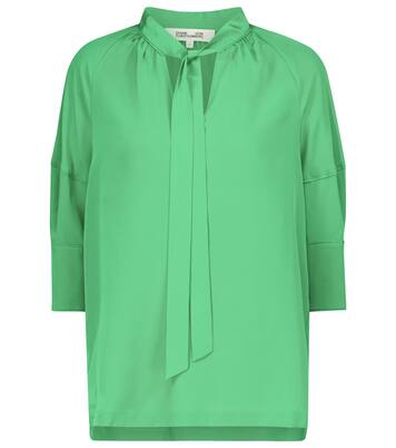Blouse Lynn en crêpe de soie | Diane von Furstenberg