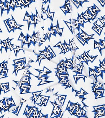 Logo cotton-blend pants | ERL Kids