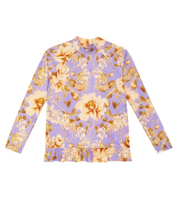 Rosa floral rashguard | Zimmermann Kids
