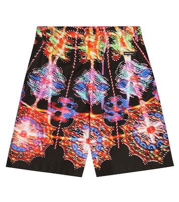 Bedruckte Shorts aus Baumwolle | Dolce&Gabbana Kids