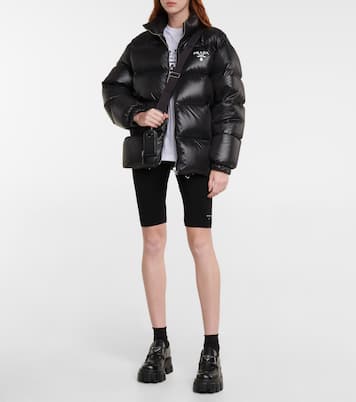 Logo down jacket | Prada
