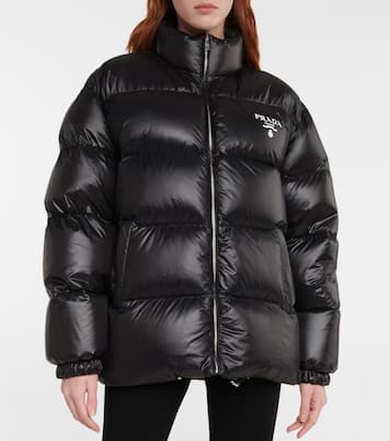 Logo down jacket | Prada