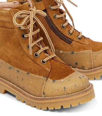 Speckled suede ankle boots | Petit Nord