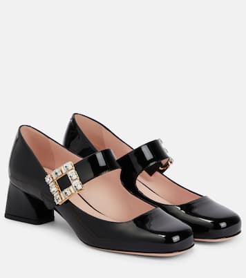 Très Vivier patent leather Mary Jane pumps | Roger Vivier