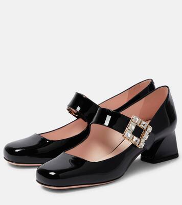 Très Vivier patent leather Mary Jane pumps | Roger Vivier