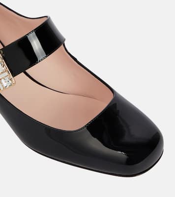 Très Vivier patent leather Mary Jane pumps | Roger Vivier