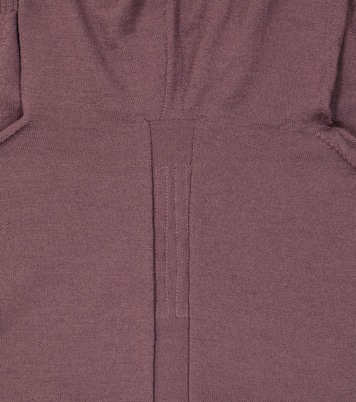 Felpa in lana vergine con cappuccio | Rick Owens Kids