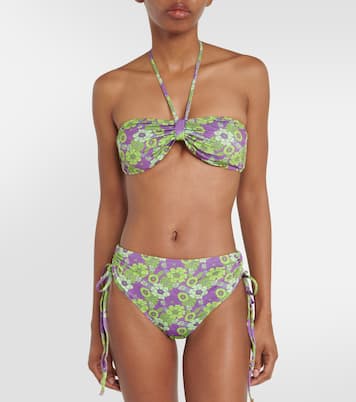 Culotte de bikini Liz à fleurs | Bananhot