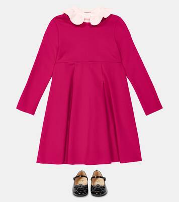 Pleated jersey dress | Il Gufo