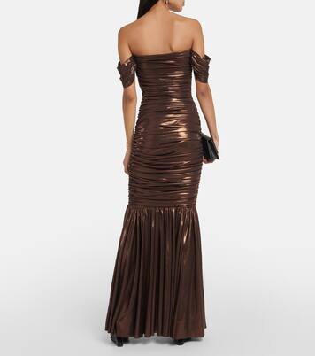 Off-Shoulder-Robe Walter | Norma Kamali