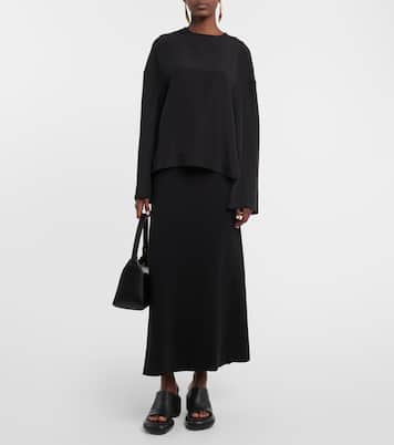 Bluse Ana aus Seiden-Cady | Fforme