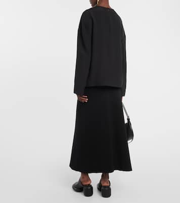 Bluse Ana aus Seiden-Cady | Fforme