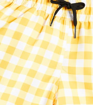 Zadar checked swim trunks | Suncracy