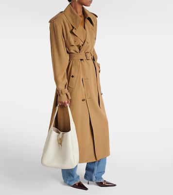 Schultertasche Le 5 à 7 Supple Large aus Leder | Saint Laurent