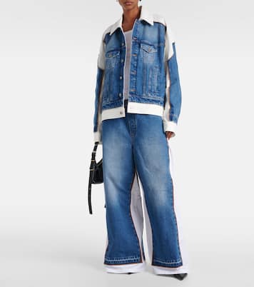 Paneled denim jacket | Jean Paul Gaultier