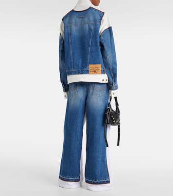 Paneled denim jacket | Jean Paul Gaultier