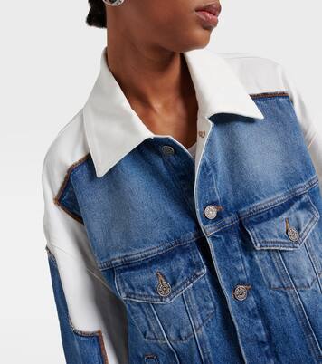 Paneled denim jacket | Jean Paul Gaultier