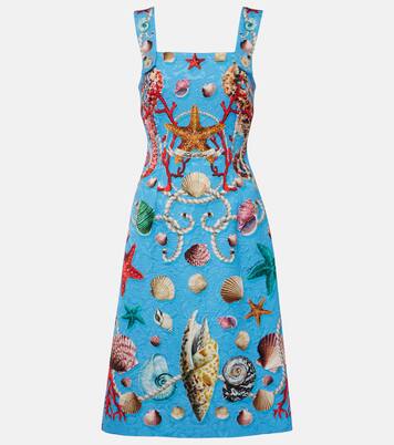 Capri printed minidress | Dolce&Gabbana