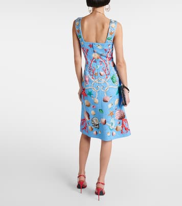 Capri printed minidress | Dolce&Gabbana