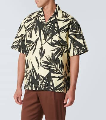 La Chemise Jean cotton poplin bowling shirt | Jacquemus
