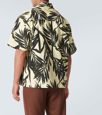 La Chemise Jean cotton poplin bowling shirt | Jacquemus