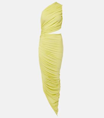 Ruched cutout jersey gown | Alaïa
