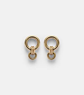 Canis 18kt gold drop earrings | Spinelli Kilcollin