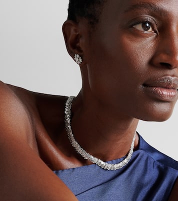 Collier Classic en or blanc 18 ct et diamants | Suzanne Kalan