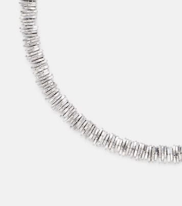 Collier Classic en or blanc 18 ct et diamants | Suzanne Kalan