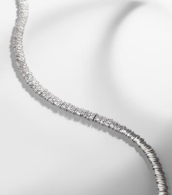 Collier Classic en or blanc 18 ct et diamants | Suzanne Kalan