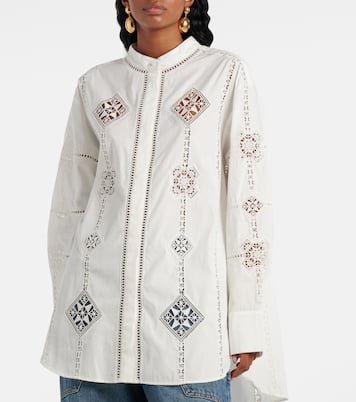 Bluse Soeline aus Baumwollpopeline | Isabel Marant