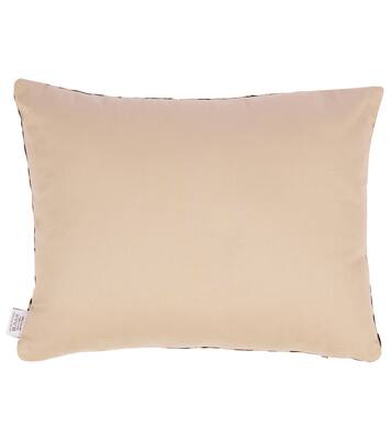 Silk and cotton velvet cushion | Les-Ottomans