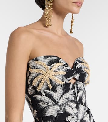 Minikleid Sombra aus einem Baumwollgemisch | Johanna Ortiz