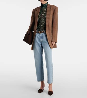 High-Rise Straight Jeans The Hang | Frame